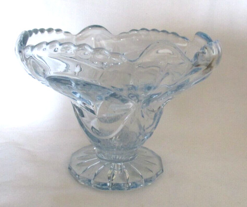 Art deco pale blue glass - deco,