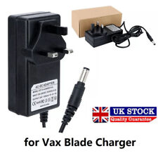 Charger for Vax Blade 32V CordlessPro Stick 34V 600mA TBT3V1B1/TBT3V1T1 UK Plug
