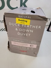 John Lewis Natural Duck Feather and Down Duvet, 10.5 Tog, Double
