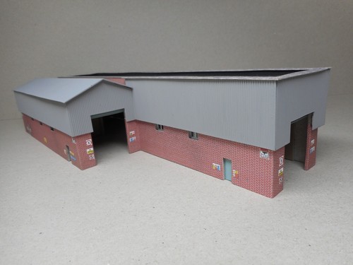 Gauge locomotive shed model - gauge,