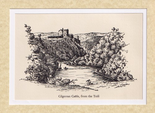 Cilgerran castle from - cilgerran, the