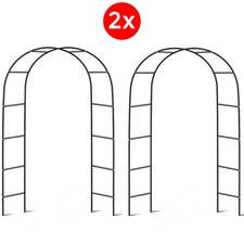 2X 2.4 M Garden Arch Trellis