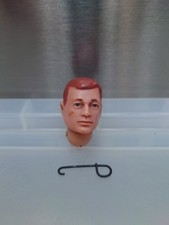 Vintage Action Man Painted Head Red