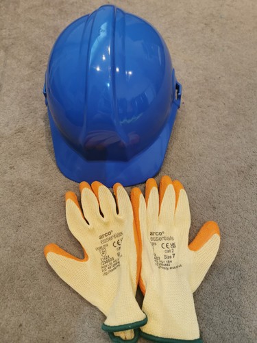 Safety work bundle blue hard - |,