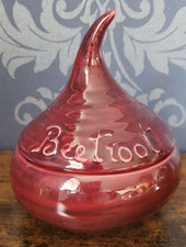Vintage Red Ceramic Beetroot