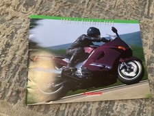 KAWASAKI. ZZ-R1100 ZZ-R600. MOTORCYCLE BROCHURE.  1997