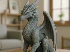 Stormfang Dragon Figurine –