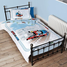 Thomas & Friends Scenic Train Maps Single Panel Duvet Cover Set Reversible