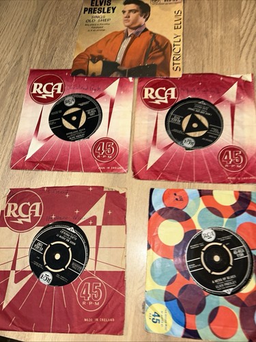 Elvis singles x 5 - 7”,