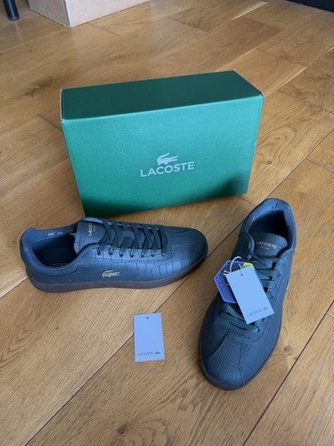 Lacoste dark green leather - dark,