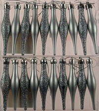 Silver Glitter Christmas Tree