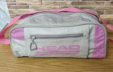 Retro 90's Ladies Women's Head Trainers Boots Gym Sports Bag - Pink - Small