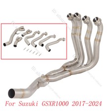 For SUZUKI GSXR1000 2017-2024 Exhaust System Header Pipe Slip On Stock Muffler