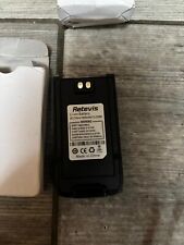 Retevis Li-ion Battery DC 7.4V 1800mAh/13.32Wh for Two-Way Radios