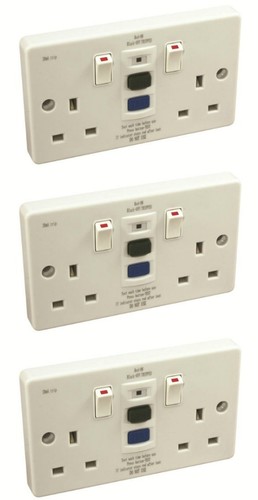 Double rcd switch sockets - rcd,