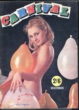 CARNIVAL Magazine, December 1967. Vintage Pin-Ups, etc 64 pp. Free UK p&p