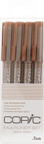 Copic multiliner fine pen set - pen,