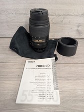 Nikon AF-S DX Nikkor 55-300mm f/4.5-5.6G ED VR Lens in Excellent Condition 