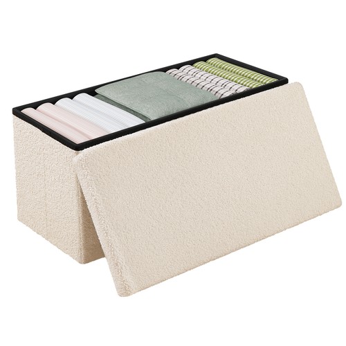 Folding ottoman storage - ottoman,