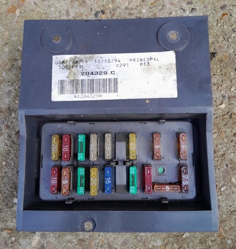 Peugeot 106 under dash - 106,