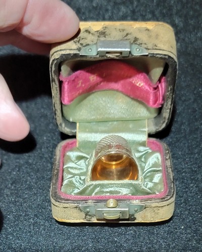 Antique sewing thimble - antique,