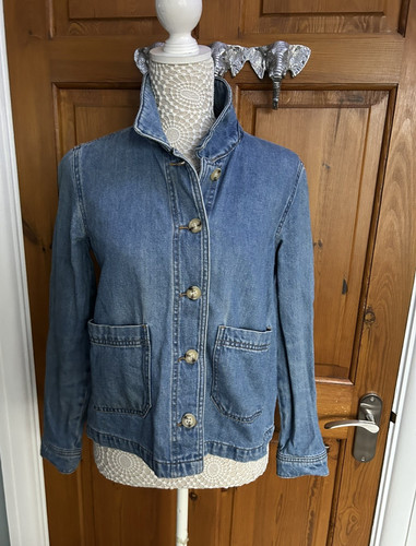 Denim jacket size mid blue - denim,