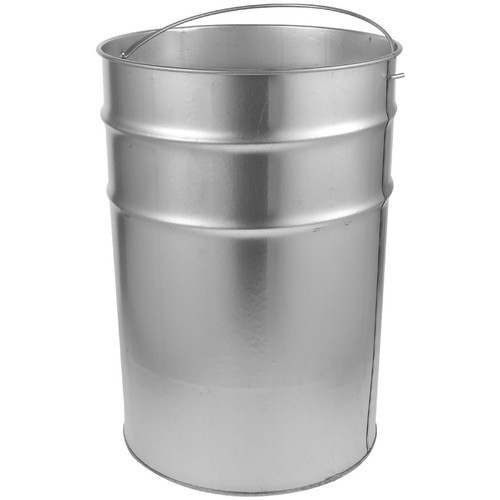 Rubbish bin outdoor metal - rubbish,
