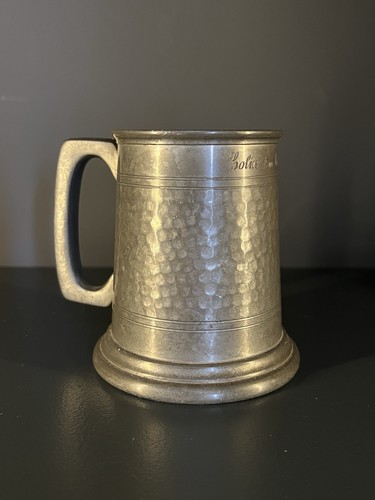 Vintage english pewter - vintage, tankard