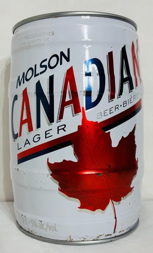 Used empty molson canadian - used,