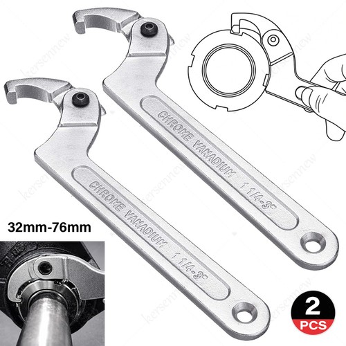 Adjustable hook wrench c - 2x,