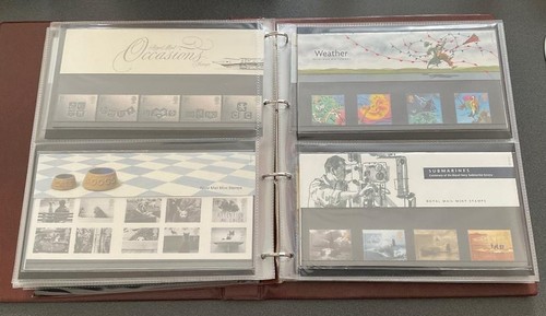 Stamps presentation packs - presentation,