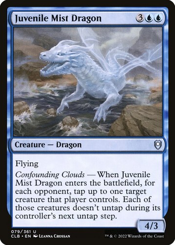 Juvenile mist dragon - mist,