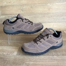 COTTON TRADER Men's Dark Beige Casual Lace-Up Shoes UK 10 - EU 44