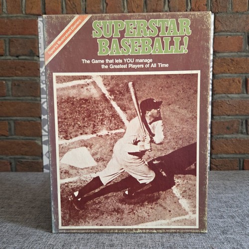Superstar baseball board game - superstar,