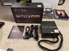  EVGA 650 GQ 80+ GOLD 650W Semi Modular EVGA ECO Mode Power Supply