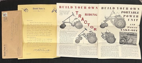 1949 ellsworth tractor plans - ellsworth,