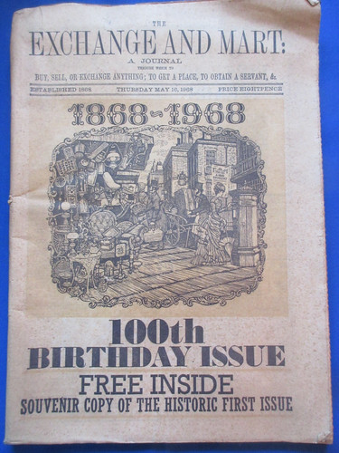 Exchange mart 100th - exchange, birthday