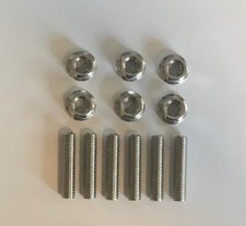 Stainless Exhaust Header Studs & Nuts Daytona 675 Street Triple 675 765 Tiger