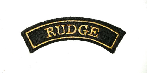 Classic rudge embroidered - rudge,
