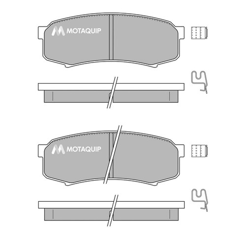Brake pads set for - for, land