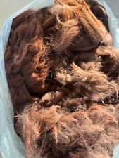 Raw Dark Brown Alpaca Fleece