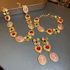 Medieval Rhinestone Flower