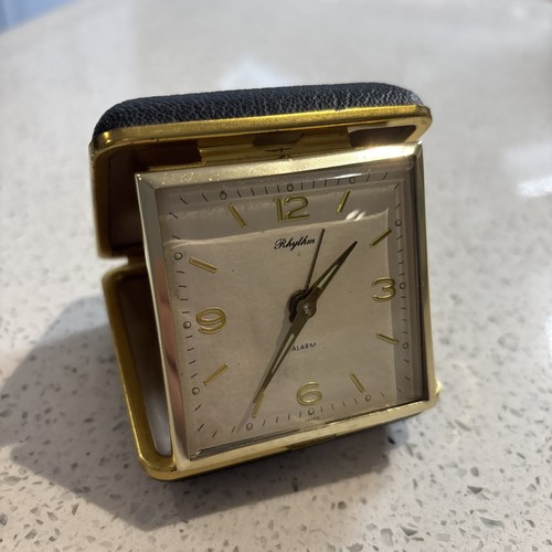 Rhythm vintage travel alarm - rhythm,