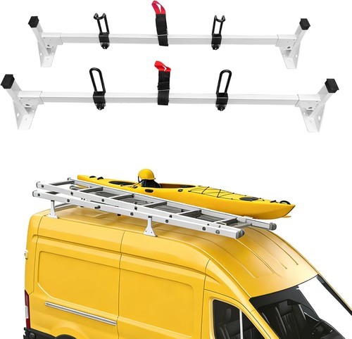 Cargo van roof - van, ladder