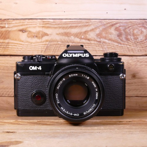 Used olympus black 35mm - used, om-4