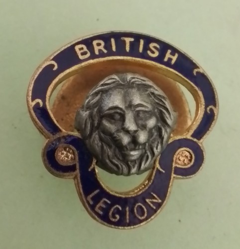 Antique british legion - legion, enamel