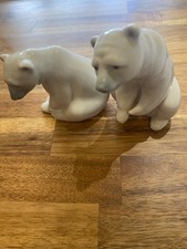 2 x LLADRO POLAR BEARS. 1208