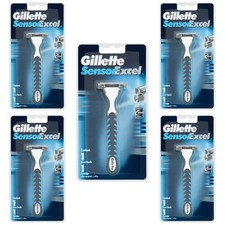 5X Gillette Sensor Excel Razor