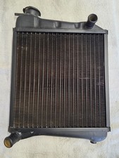 classic mini 3 core radiator with a Coventry Radiator & Pressworks plaque on it