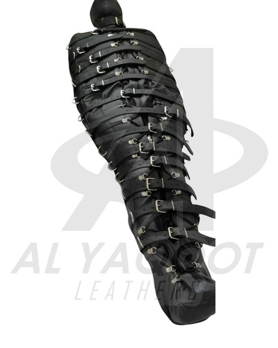 Genuine leather adult mummy - genuine,